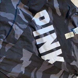 PINK camo black shirt